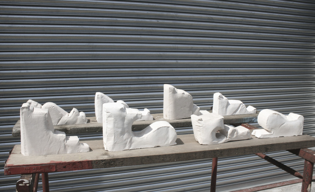 Various sizes Cast plaster